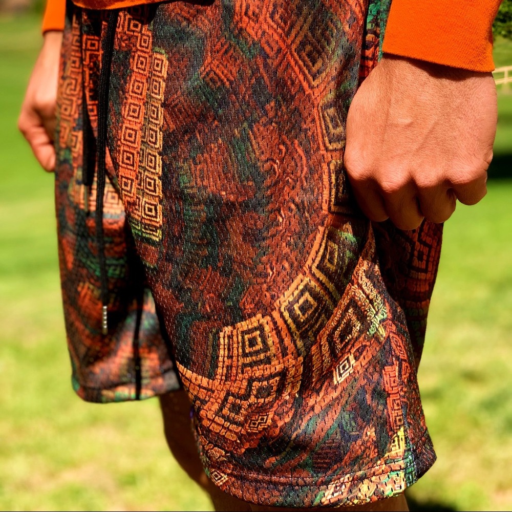 DMT Pattern Flower Of Life Shorts